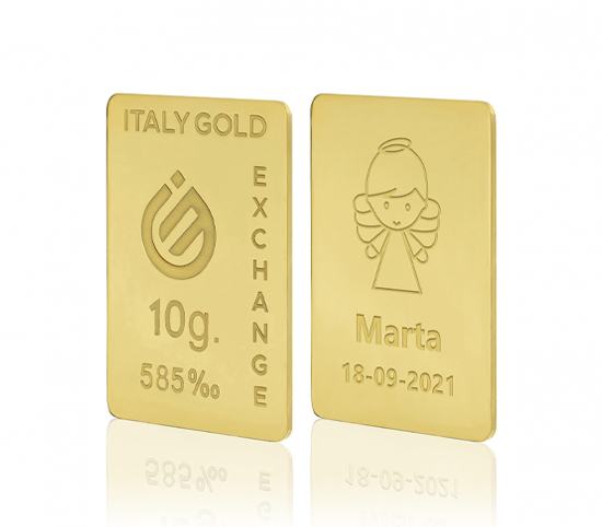 Lingot Or 14 ct de 10 g. IGE GOLD